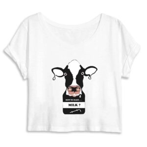 Femme - Crop Top 100% Coton Bio - MANTIS