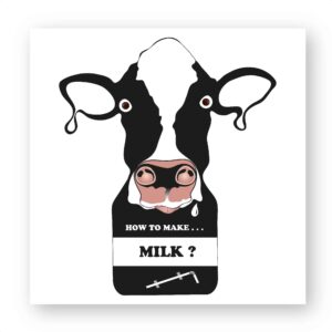 x 5 - Sticker découpe carrée