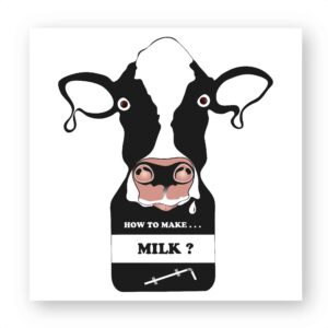x 1 - Sticker découpe carrée