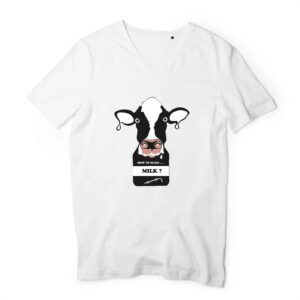 Homme - T-shirt Col V 100% Coton Bio - TM044