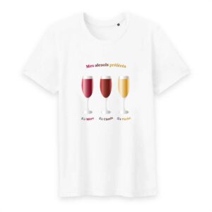 Homme - T-shirt Col rond 100% Coton Bio - TM042