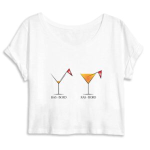 Femme - Crop Top 100% Coton Bio - MANTIS