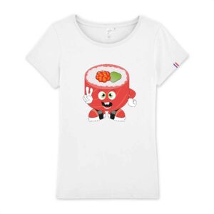 Femme - T-shirt Made in France 100% Coton Bio