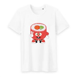 Homme - T-shirt Col rond 100% Coton Bio - TM042