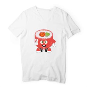 Homme - T-shirt Col V 100% Coton Bio - TM044