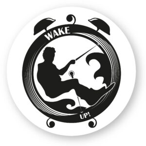 x 100 - Sticker découpe ronde