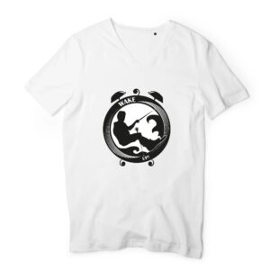 Homme - T-shirt Col V 100% Coton Bio - TM044