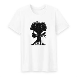 Homme - T-shirt Col rond 100% Coton Bio - TM042