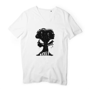 Homme - T-shirt Col V 100% Coton Bio - TM044